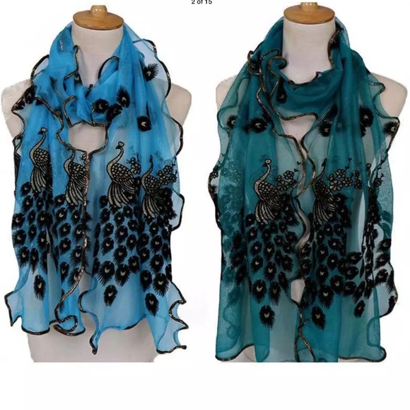 Scarf Light Breathable Beach Shawl Scarves Wrap - Picture 5 of 15